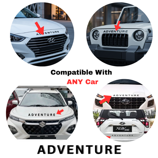 AR™ ADVENTURE 3D Emblem Letters