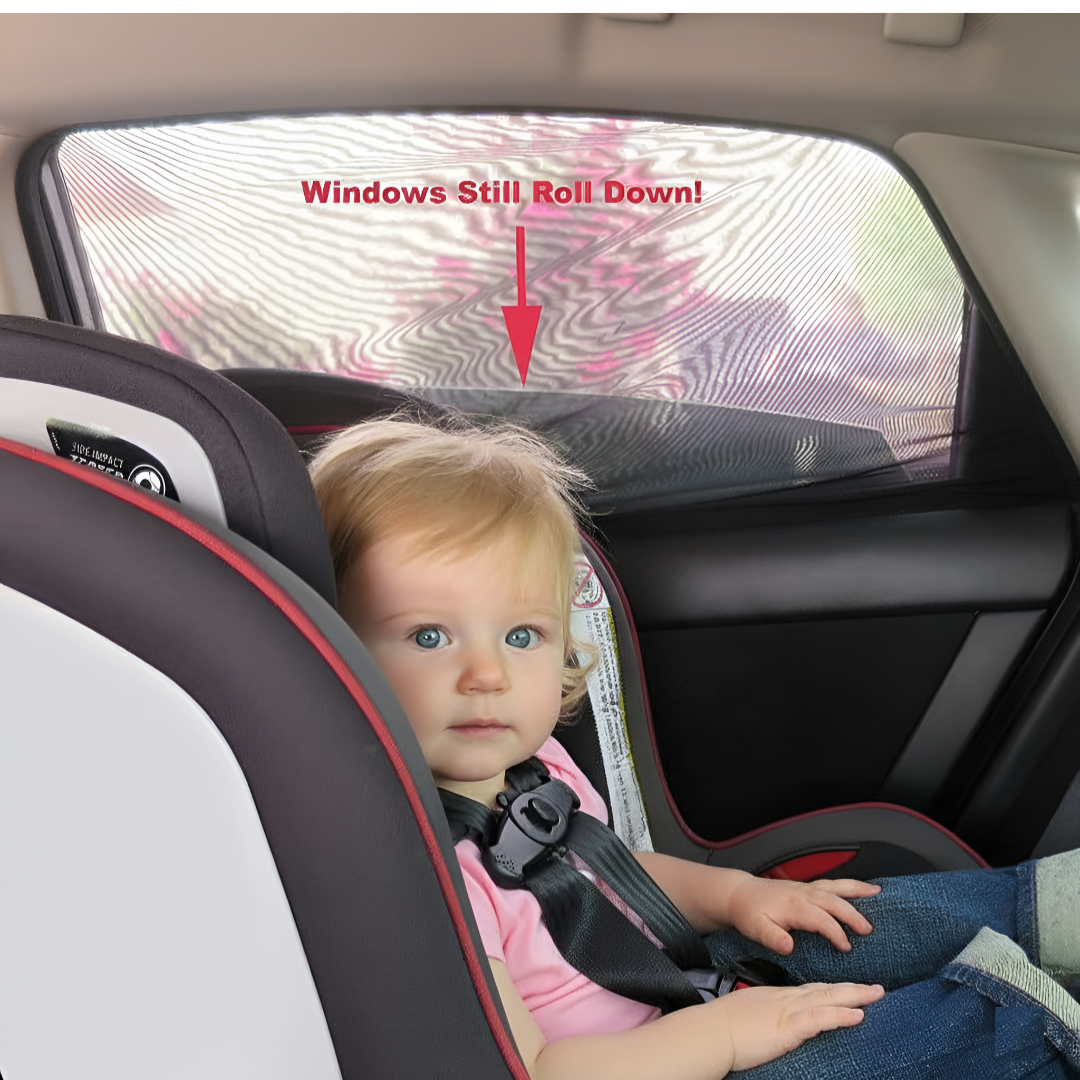 AR™ Car Window Sunshade – Pack of 4 (2 + 2 Free) | UV & Heat Protection