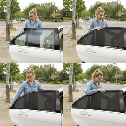 AR™ Car Window Sunshade – Pack of 4 (2 + 2 Free) | UV & Heat Protection