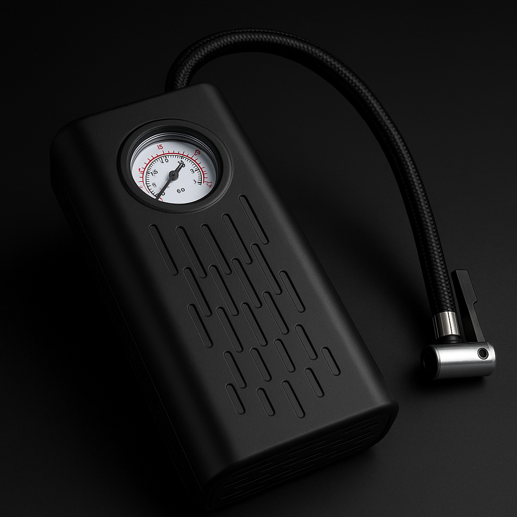 AirGo™ Portable Tire Inflator – Cordless Automatic Air Pump for Cars, Bikes, and Sports Balls