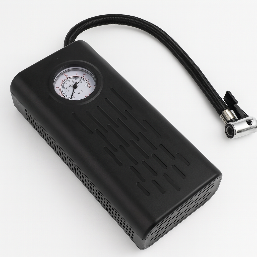 AirGo™ Portable Tire Inflator – Cordless Automatic Air Pump for Cars, Bikes, and Sports Balls
