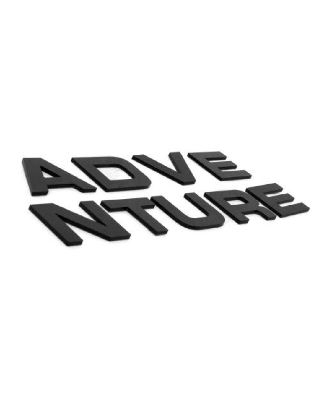 AR™ ADVENTURE 3D Emblem Letters